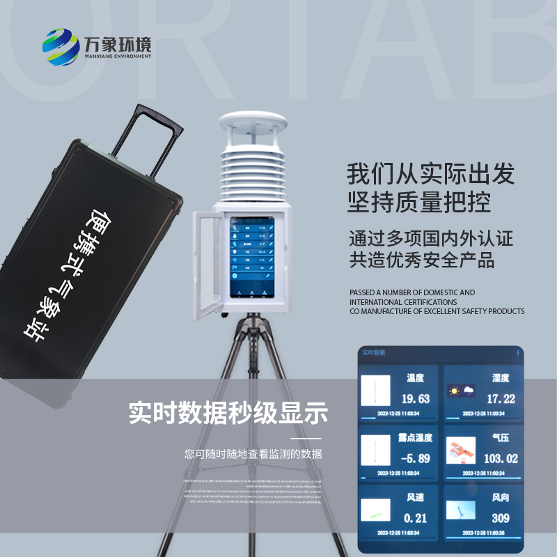 一機(jī)在手，氣象萬千：便攜式綜合氣象站的全方位監(jiān)測魅力